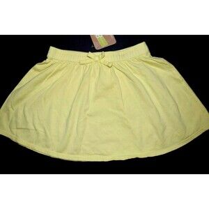 NWT CRAZY 8 GIRLS SURF ISLAND YELLOW BOW SKIRT SIZE 4T